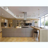 Full Wood Kitchen Cabinets with PVC Doors