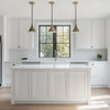 Custom White Shaker Modular Kitchen - View 5