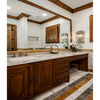 Traditional Shaker Solid Wood Bathroom Vanity - View 4