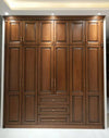 American Pastoral Red Cherry Wood Wardrobe - View 4