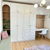 Multifunctional Wardrobe with Integrated Desk - View 4