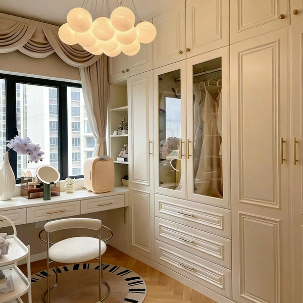 Multifunctional Wardrobe with Integrated Desk - View 5