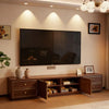 Solid Wood Modern TV Stand and Media Console - View 3