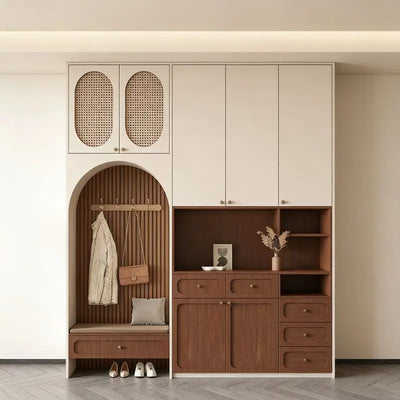 Arched Glass Display Storage Cabinet System - View 2