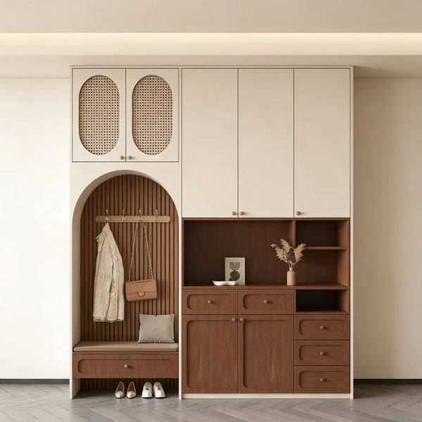 Arched Glass Display Storage Cabinet System - View 2