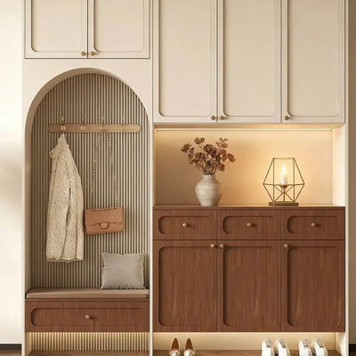 Arched Glass Display Storage Cabinet System - View 4
