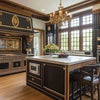 Victorian-Style Solid Wood Modular Kitchen - View 4