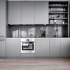 Compact Stainless Steel Kitchen Cabinet System