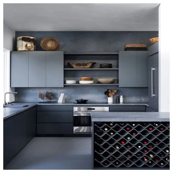 Smart Modular Kitchen Cabinets with Sink