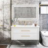 30-Inch Wall-Hung Bathroom Vanity with Mirror - View 2