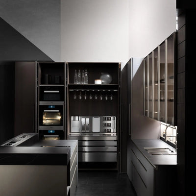 Smart Kitchen Cabinets with Automatic Lift Doors - View 4