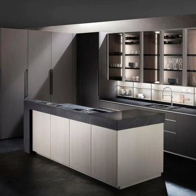 Smart Kitchen Cabinets with Automatic Lift Doors