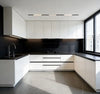 Smart Touch High-Gloss Kitchen Cabinets with LED Lighting