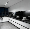 Smart Touch High-Gloss Kitchen Cabinets with LED Lighting - View 2
