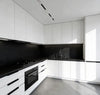 Smart Touch High-Gloss Kitchen Cabinets with LED Lighting - View 3