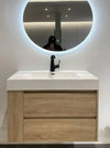 Luxury Open-Shelf Wall-Hung Bathroom Vanity - View 3