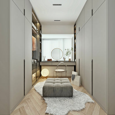 Freestanding Melamine Bedroom Wardrobe