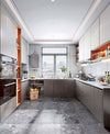 Full Modular Apartment Kitchen Cabinet Set