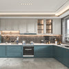French Pine Wood Victorian Kitchen Cabinets