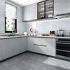 White Plywood Modular Kitchen Cabinet Set