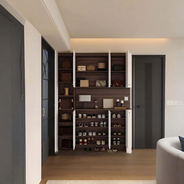 Large-Capacity Shaker Walk-In Wardrobe