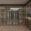 Solid Wood Walk-In Wardrobe Organizer
