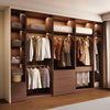 Minimalist DIY Melamine Bedroom Wardrobe