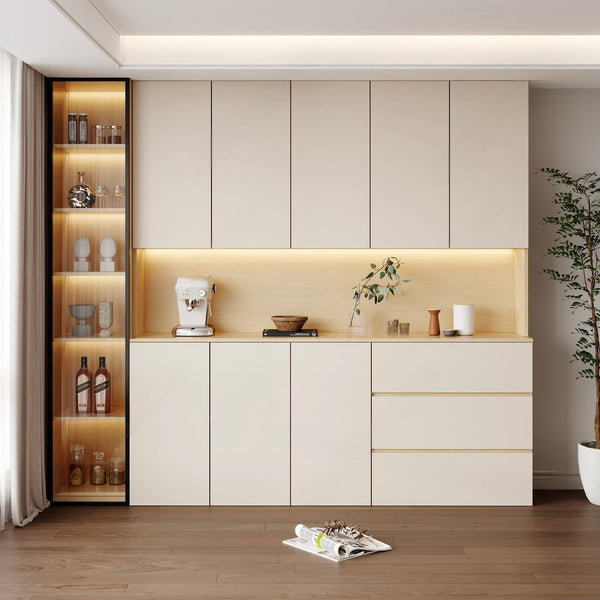 Minimalist DIY Melamine Bedroom Wardrobe