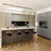 High-Gloss Solid Pine Kitchen Cabinet Set
