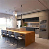 Waterproof Lacquered Kitchen Cabinets with Island