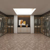 Solid Wood Walk-In Wardrobe Organizer