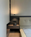 Integrated Hanging Nightstand and Wardrobe Set - View 5