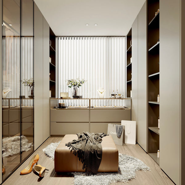 Freestanding Melamine Bedroom Wardrobe