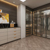 Solid Wood Walk-In Wardrobe Organizer
