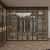 Solid Wood Walk-In Wardrobe Organizer
