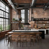 Industrial-Style Custom Modular Kitchen Cabinet System - View 2