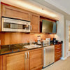 Compact Hotel Mini Kitchen Cabinet Set - View 4
