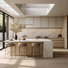 Luxury Flat-Panel Custom Modular Kitchen - View 2