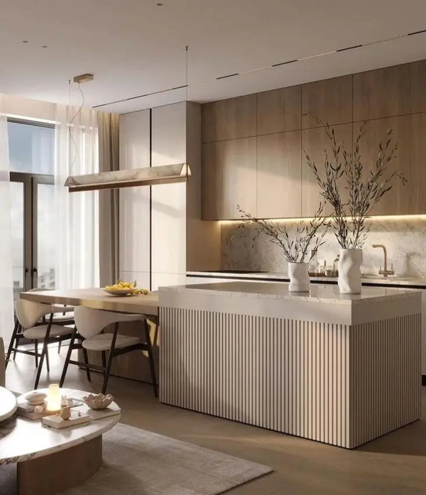 Luxury Flat-Panel Custom Modular Kitchen - View 5