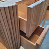 Modern Wall-Mounted Solid Wood Bathroom Vanity - View 2