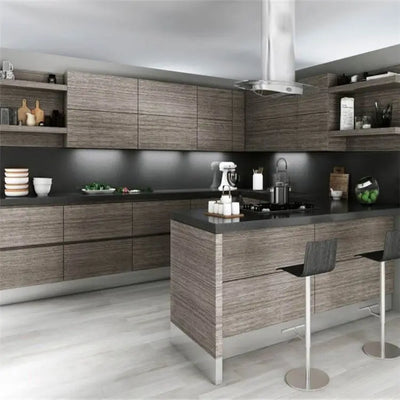 RTA Modular Kitchen Cabinets with Laminate Countertop - View 5