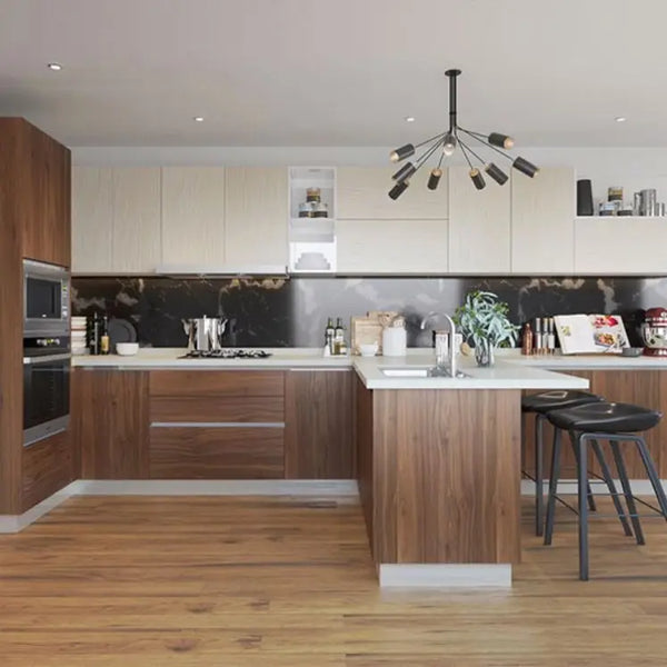 RTA Modular Kitchen Cabinets with Laminate Countertop - View 2
