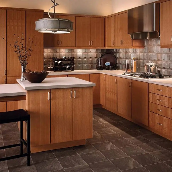 RTA Modular Kitchen Cabinets with Laminate Countertop