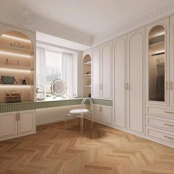 Modern Modular Kitchen Cabinet System with Island Storage - View 2