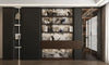 Space-Saving Solid Wood Bookcase Cabinet - View 3