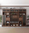 Space-Saving Solid Wood Bookcase Cabinet - View 5