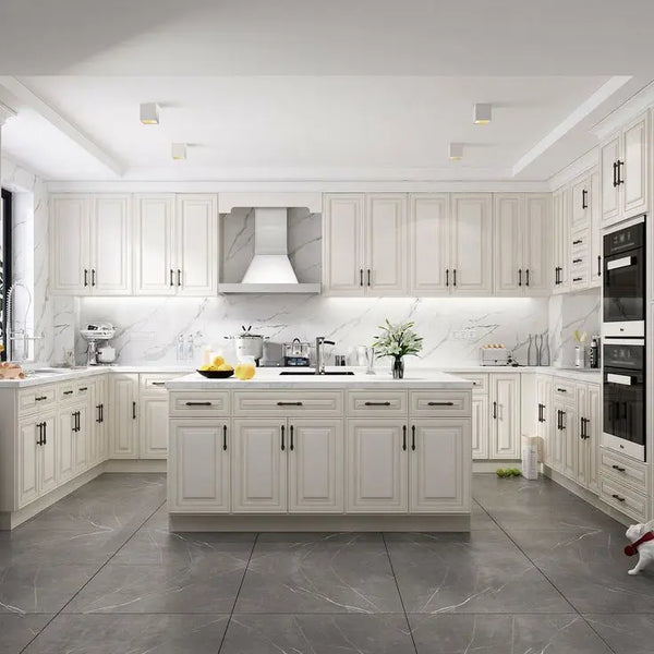 Ready-to-Assemble White Shaker Kitchen Cabinet Set - View 5