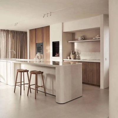 White Oak Veneer Shaker Base Kitchen Cabinet - View 2