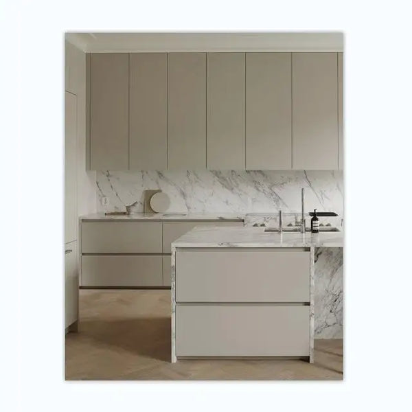Compact Kitchen Island Cabinet Set - View 3